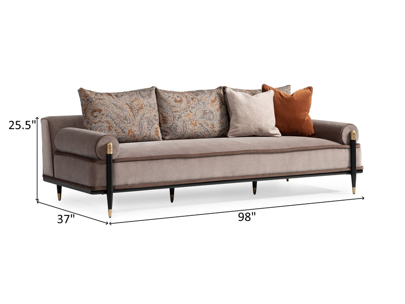 Pietra 98" Wide Sofa