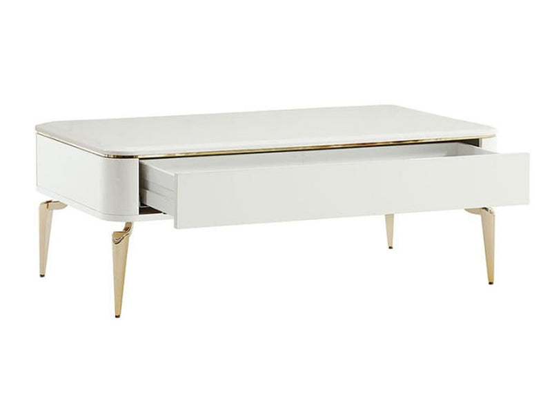 Plaza 47.4" Wide 1 Drawer Coffee Table