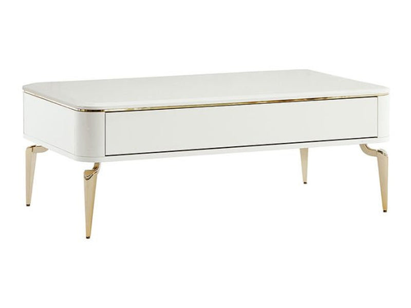 Plaza 47.4" Wide 1 Drawer Coffee Table