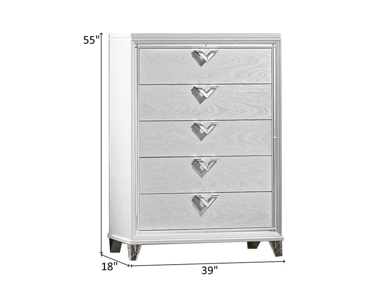 Prism 39" Wide 5 Drawer Chest