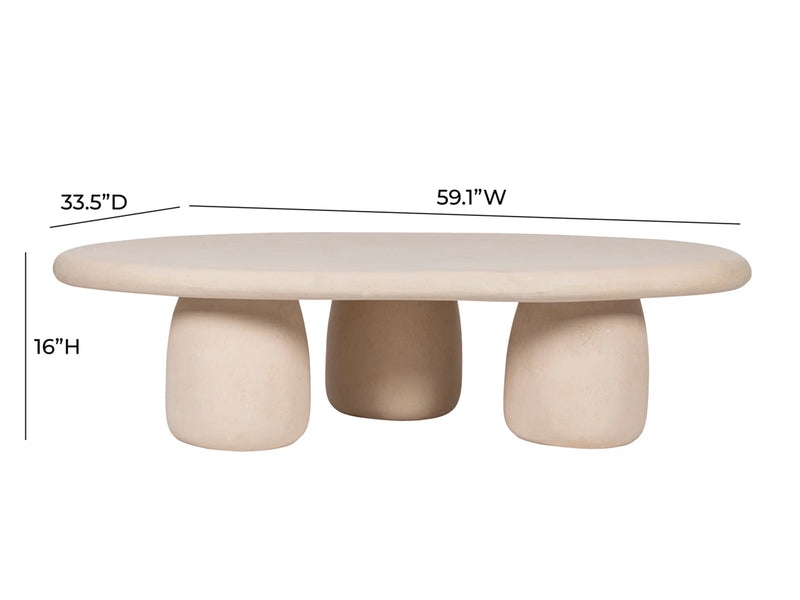 Rahul 59.1" Wide Coffee Table