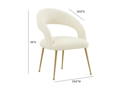 Rocco 24" Wide Dining Chair