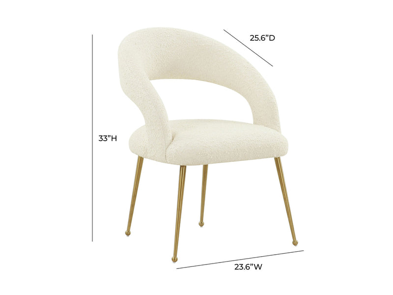 Rocco 24" Wide Dining Chair