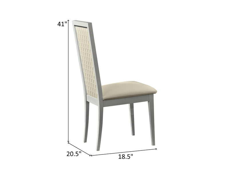 Roma Es 20.5" Wide Dining Chair (Set of 2)