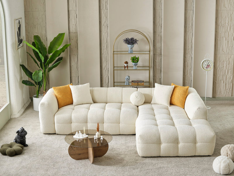 Teddy 118" Wide Sectional