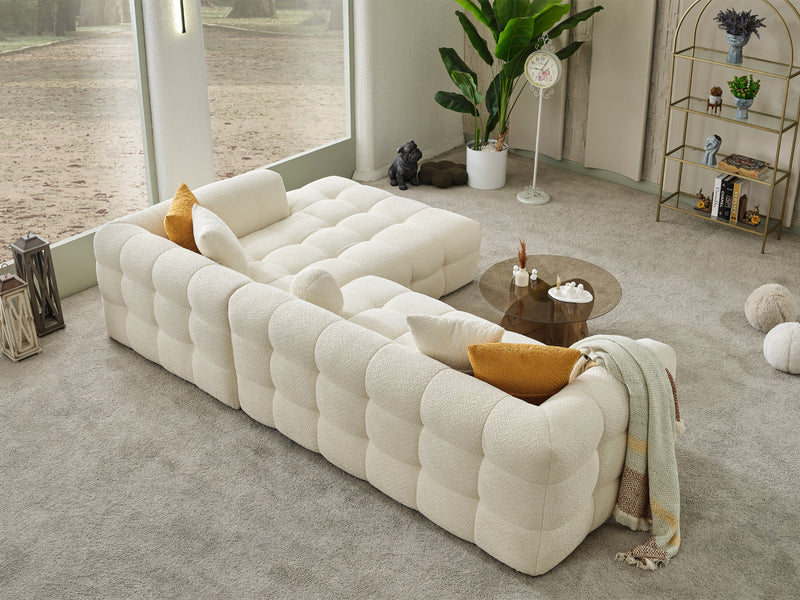 Teddy 118" Wide Sectional