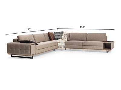 Arte 130" Wide Modular Sectional