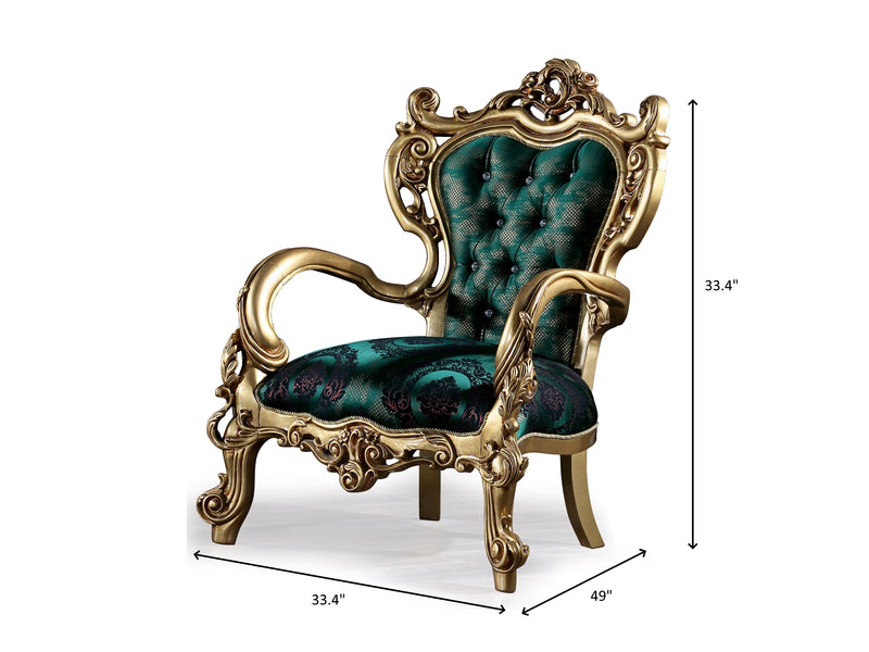 Sehrazat 33.4" Wide Traditional Armchair