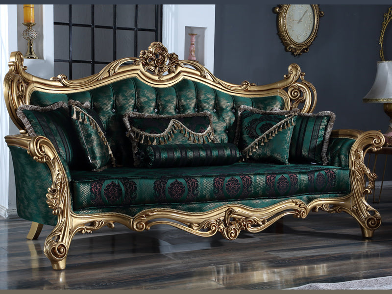 Sehrazat 94.4" Wide Traditional Sofa