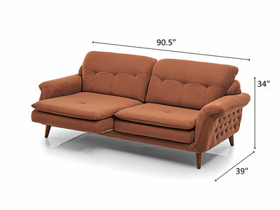 Seul 90.5" Wide Extendable Sofa