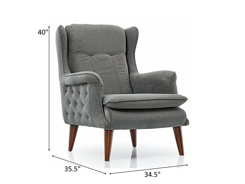 Seul 34.5" Wide Armchair