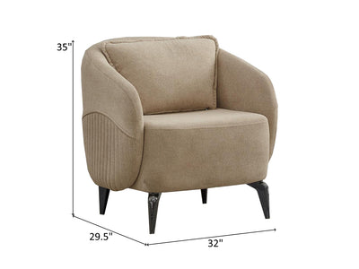 Simge Star 32" Wide Armchair