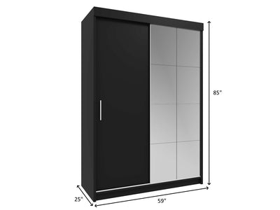 Peso 59" Wide Wardrobe
