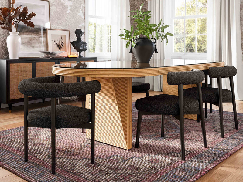 Caren DT - Spara DC 6-8 Person Dining Room Set