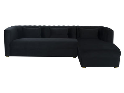 Callie Velvet Sectional