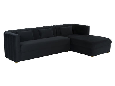 Callie Velvet Sectional