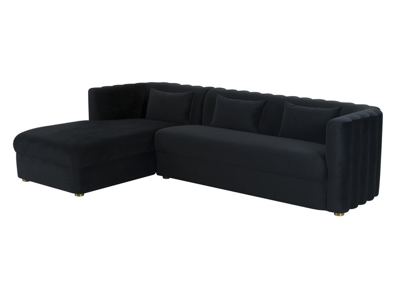 Callie Velvet Sectional