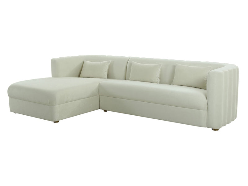 Callie Velvet Sectional