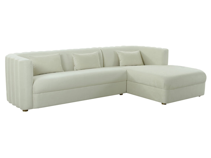 Callie Velvet Sectional