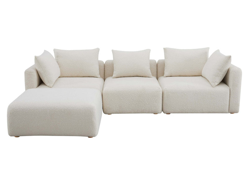 Hangover Boucle Modular Sectional