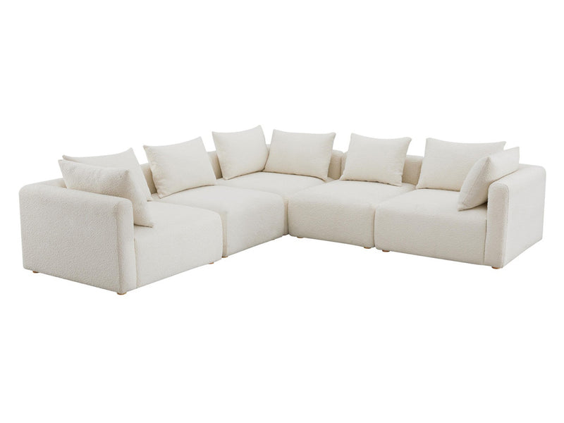 Hangover Boucle Modular Sectional