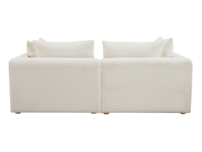 Hangover 81" Wide Boucle Loveseat