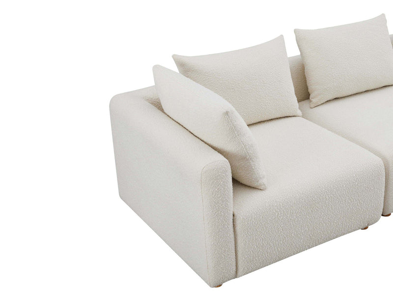 Hangover 81" Wide Boucle Loveseat