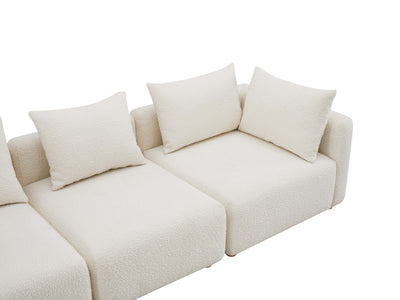 Hangover 112.5" Wide Boucle Sofa