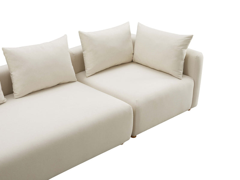 Hangover 145" Wide 4 Seater Linen Sofa