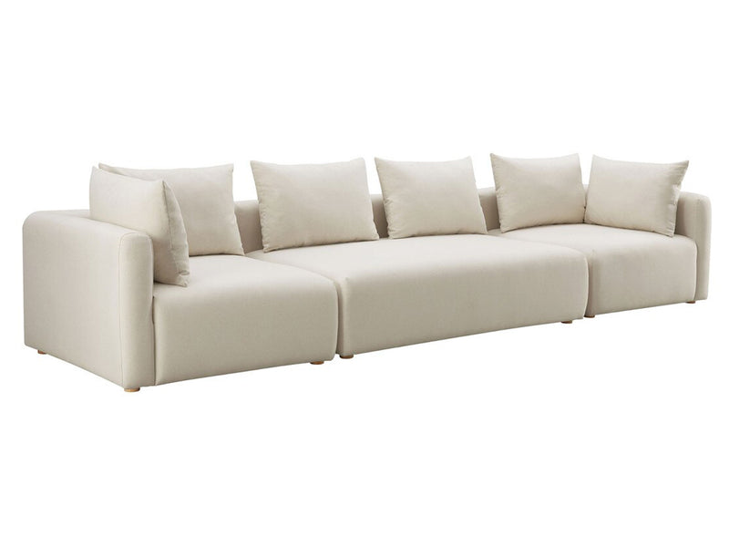 Hangover 145" Wide 4 Seater Linen Sofa