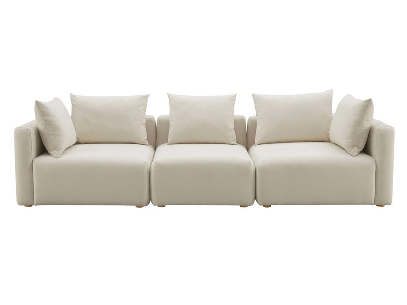 Hangover 112.5" Wide Linen Sofa