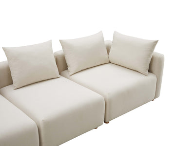 Hangover 112.5" Wide Linen Sofa