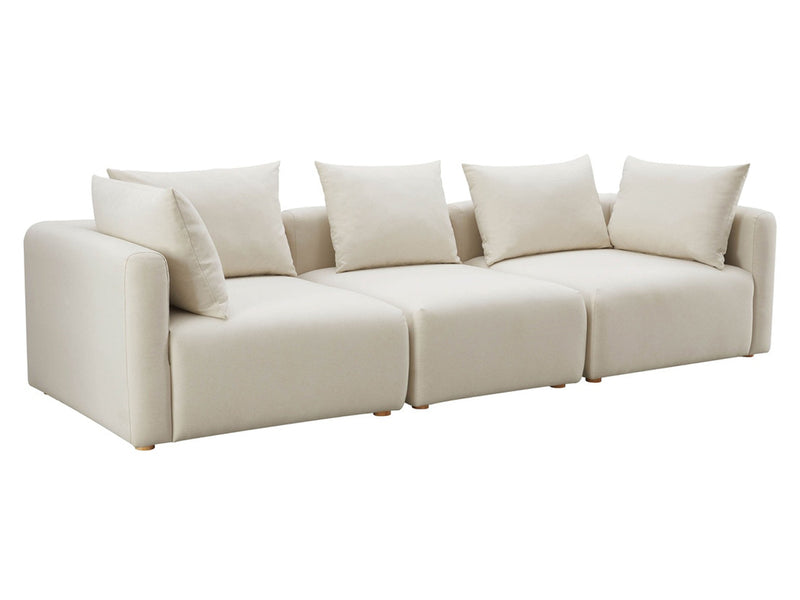 Hangover 112.5" Wide Linen Sofa