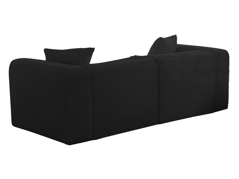 Tarra 86" Wide Fluffy Modular Loveseat