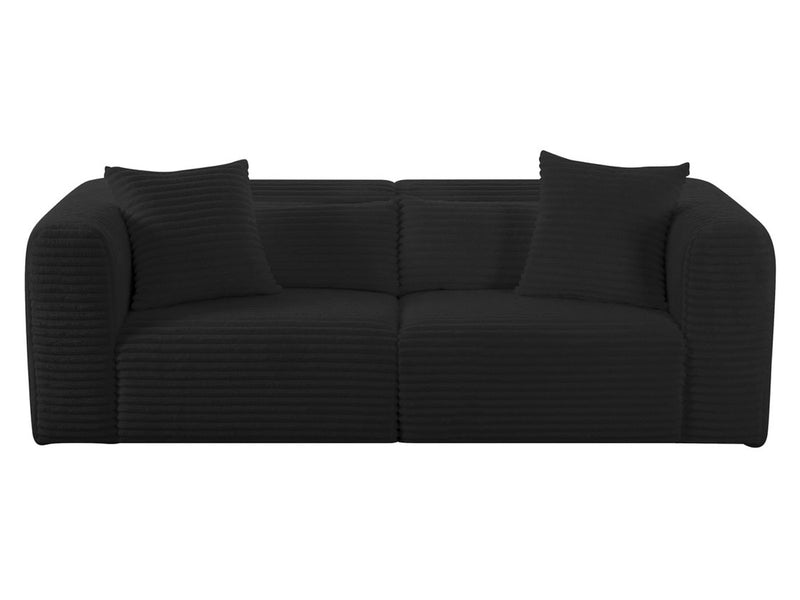 Tarra 86" Wide Fluffy Modular Loveseat