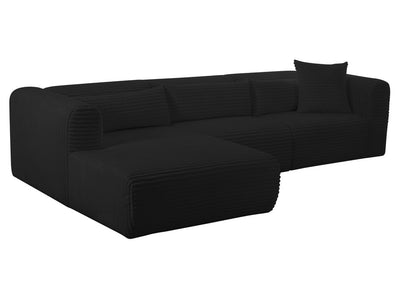 Tarra 118" Wide Fluffy Modular Sectional