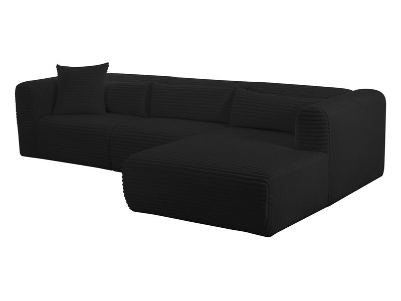 Tarra 118" Wide Fluffy Modular Sectional