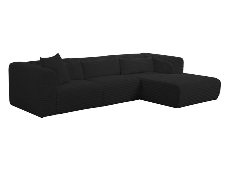 Tarra 118" Wide Fluffy Modular Sectional