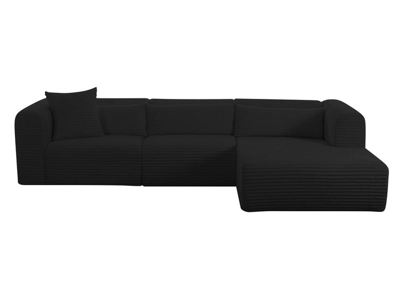 Tarra 118" Wide Fluffy Modular Sectional