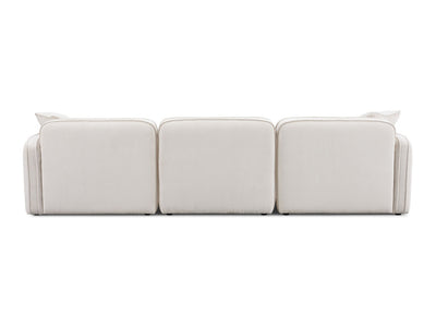 Travie 111.9" Wide Corduroy Velvet Modular Sectional