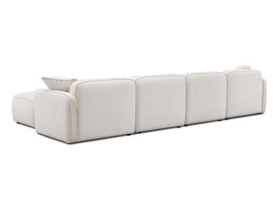 Travie 145.8" Wide Corduroy Velvet Modular U Sectional