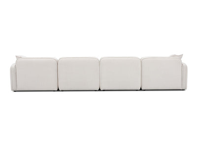 Travie 145.8" Wide Corduroy Velvet Modular U Sectional