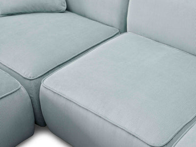 Travie 145.8" Wide Corduroy Velvet Modular U Sectional