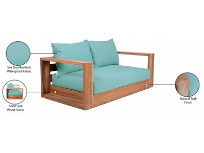 Tulum 63" Wide Patio Loveseat