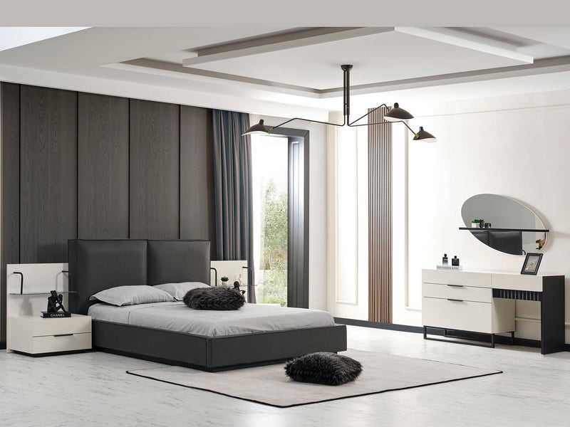Safir 4 Drawer Dresser With Mirror