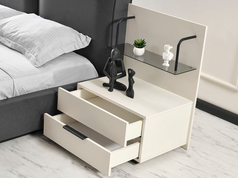 Safir 2 Drawer Nightstand