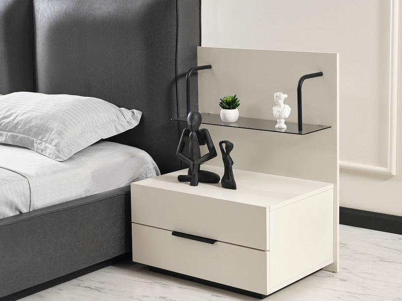 Safir 2 Drawer Nightstand