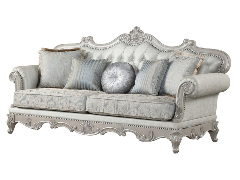 Tuscan 90" Wide Tufted Traditional Sofa