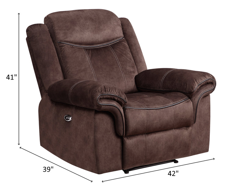 U2200 Domino 42" Wide Power Recliner Chair