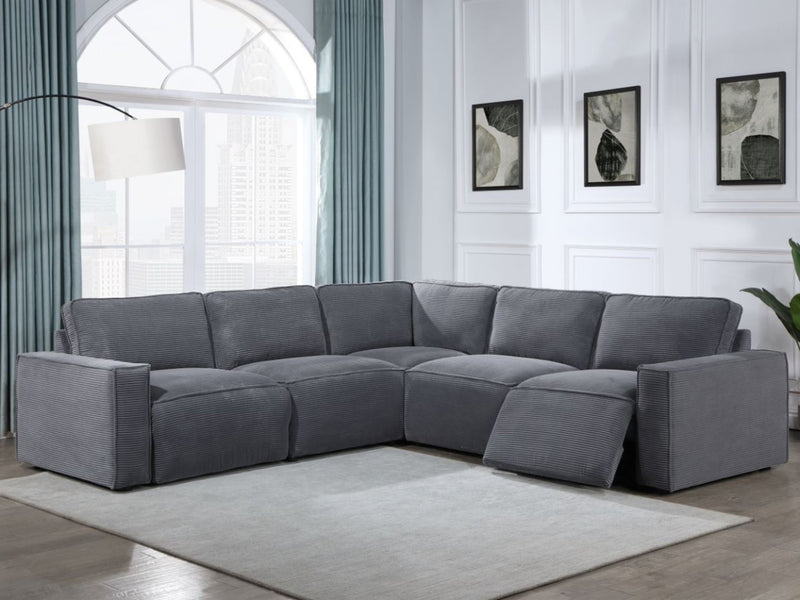 U8177 107.5" / 107.5" Wide Recliner Sectional